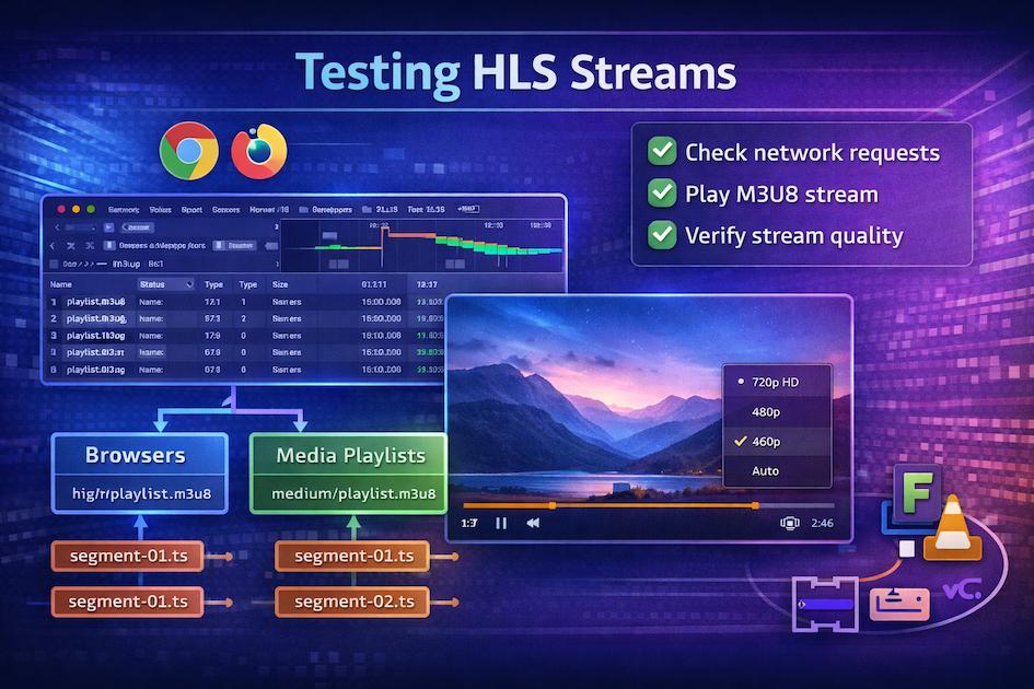 How to Test M3U8 Streams & HLS Playback - Complete Testing Guide