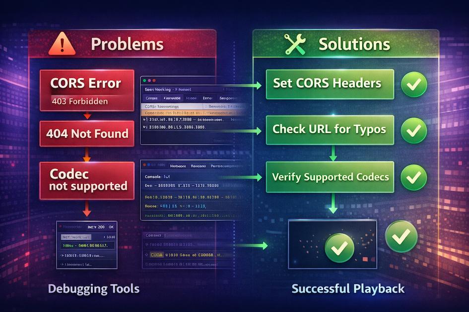 Troubleshooting M3U8 & HLS Errors - Complete Fix Guide